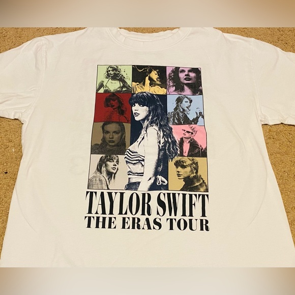 Taylor Swift Eras Tour White T-Shirt - Picture 4 of 5